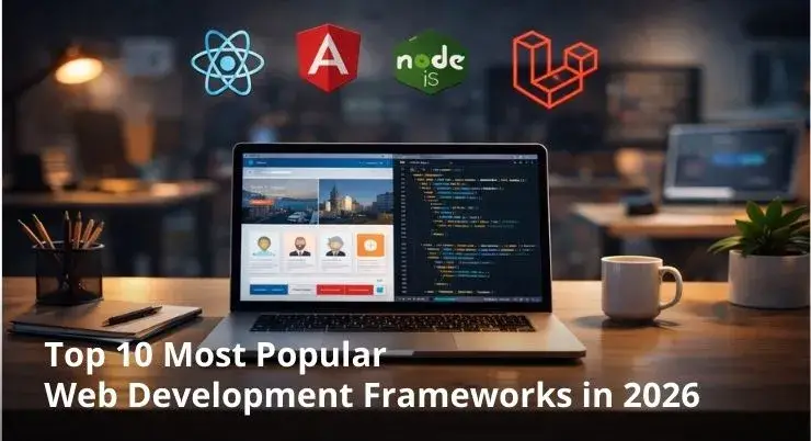 most popular web development frameworks